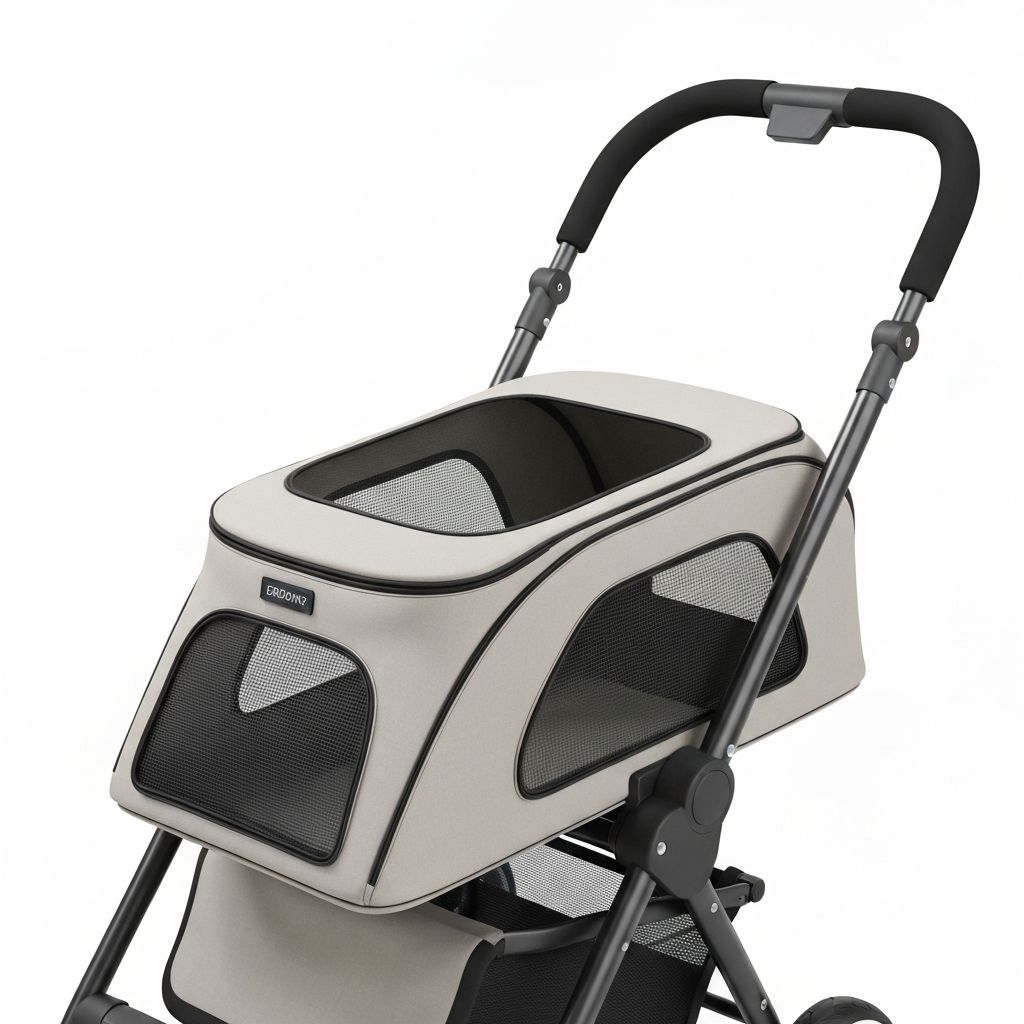 可折叠宠物推车